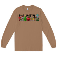 Toasted Coconut one merry teacher Long Sleeve Tee - RanaPortraitStore