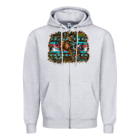 Heather Grey rodeo Zipper Hoodie - SublimationCraftShop