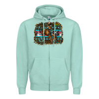 Seafoam rodeo Zipper Hoodie - SublimationCraftShop