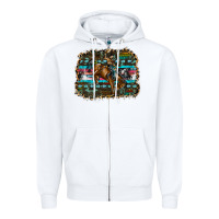 White rodeo Zipper Hoodie - SublimationCraftShop