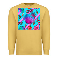 Antique Gold sea shell Premium Sweatshirt - BundleAndBundleShop