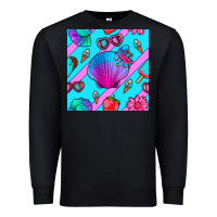 Black sea shell Premium Sweatshirt - BundleAndBundleShop