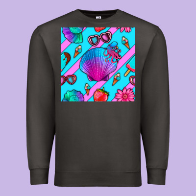 Sea Shell Premium Sweatshirt Designed By Bundleandbundleshop