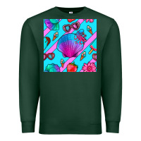 Sports Green sea shell Premium Sweatshirt - BundleAndBundleShop