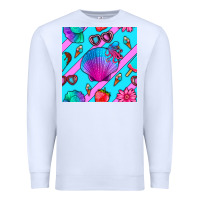 White sea shell Premium Sweatshirt - BundleAndBundleShop