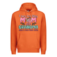 Carrot i have two titles mom and grandma and i rock them Premium Hoodie - MaliasSmallBusiness