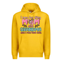 Lemon i have two titles mom and grandma and i rock them Premium Hoodie - MaliasSmallBusiness