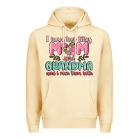 Pina Colada i have two titles mom and grandma and i rock them Premium Hoodie - MaliasSmallBusiness