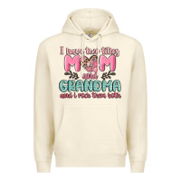 Sandshell i have two titles mom and grandma and i rock them Premium Hoodie - MaliasSmallBusiness