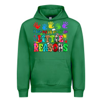 Emerald I love my job for all the little reasons Urban Hoodie - MaliasSmallBusiness