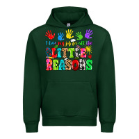 Forest Green I love my job for all the little reasons Urban Hoodie - MaliasSmallBusiness