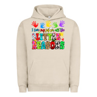 Pigment French Oak I love my job for all the little reasons Urban Hoodie - MaliasSmallBusiness