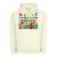 Pigment Pistachio I love my job for all the little reasons Urban Hoodie - MaliasSmallBusiness
