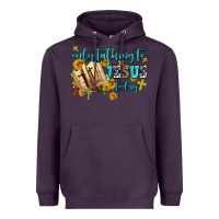 Plum only talking to jesus today Heavyweight Hoodie - AdoDesignShop