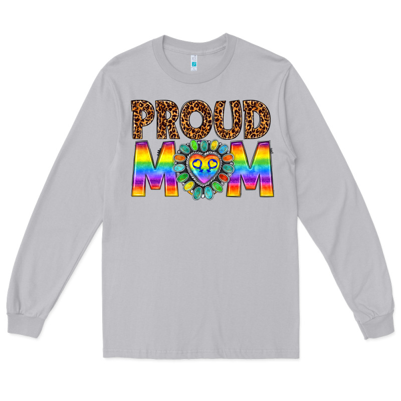 Proud Mom Lgbtq Long Sleeve Tee by texasbilliewilder | Teevron