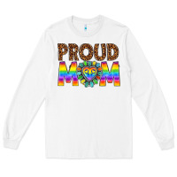 White proud mom lgbtq Long Sleeve Tee - texasbilliewilder