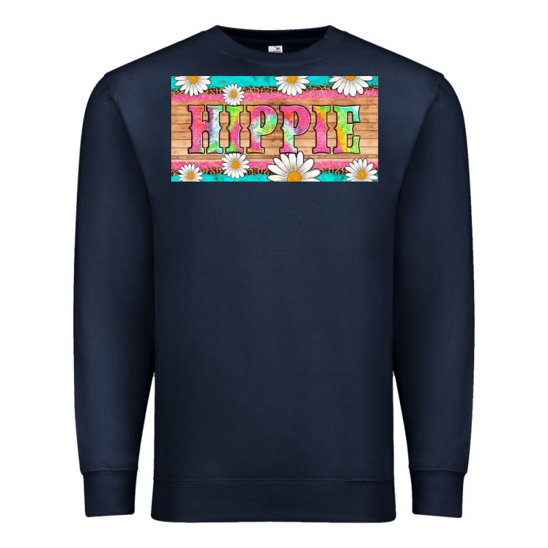 Hippie And Daisys License Plate Template Premium Sweatshirt by Artiststas | Teevron