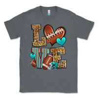 Charcoal Heather love american football Classic Tee - Zillion Design Studio