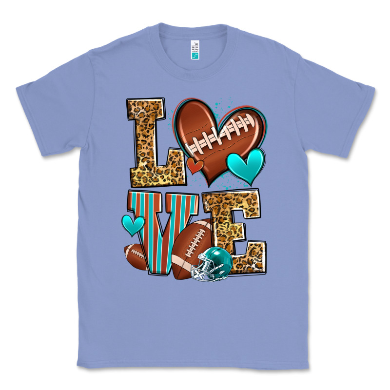 Love American Football Classic Tee by Zillion Design Studio | Teevron