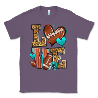 Lavender love american football Classic Tee - Zillion Design Studio