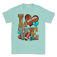 Seafoam love american football Classic Tee - Zillion Design Studio
