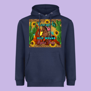Cowgirls Just Wanna Have Fun Heavyweight Hoodie Designed By Artiststas