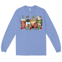 Colony Blue faith coffee cups Long Sleeve Tee - Zillion Design Studio
