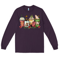 Plum faith coffee cups Long Sleeve Tee - Zillion Design Studio