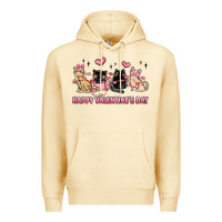 Pina Colada happy valentines day cats Premium Hoodie - MaliasSmallBusiness