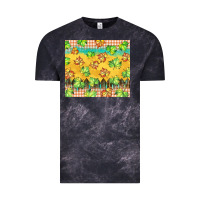 Cloud Black fall leaf tumbler Vintage Tee - BarkalooDesign