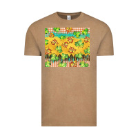 Vintage Coffee fall leaf tumbler Vintage Tee - BarkalooDesign