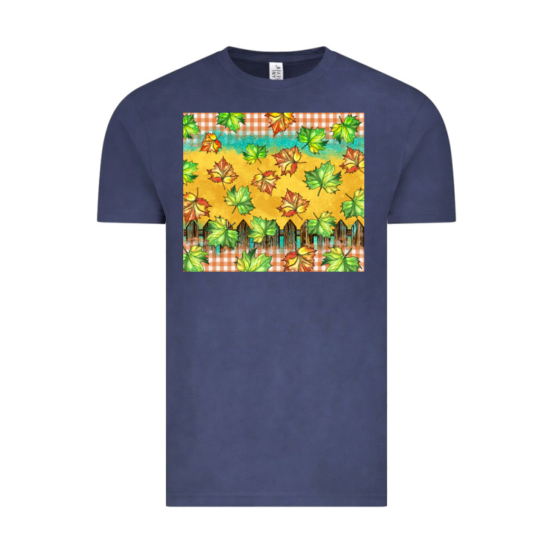 Fall Leaf Tumbler Vintage Tee by BarkalooDesign | Teevron