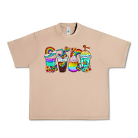Burro rainbow coffee cups Urban Heavy Tee - texasbilliewilder