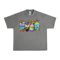 Tornado rainbow coffee cups Urban Heavy Tee - texasbilliewilder