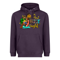 Plum oh holy night with sunflower and cross Heavyweight Hoodie - AdoDesignShop