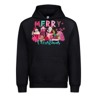 Black pink christmas coffee cups Urban Hoodie - MaliasSmallBusiness