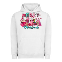 Pigment Lunar Rock pink christmas coffee cups Urban Hoodie - MaliasSmallBusiness