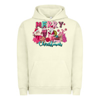Pigment Pistachio pink christmas coffee cups Urban Hoodie - MaliasSmallBusiness