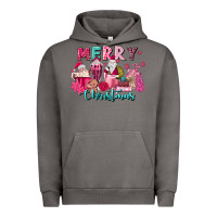 Pigment Tornado pink christmas coffee cups Urban Hoodie - MaliasSmallBusiness