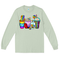 Matcha pride coffee cups Long Sleeve Tee - Zillion Design Studio