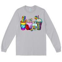 Moon Dust pride coffee cups Long Sleeve Tee - Zillion Design Studio