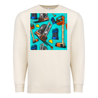 Sandshell construction vehicles Premium Sweatshirt - BundleAndBundleShop