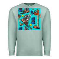 Construction Vehicles Premium Sweatshirt | Teevron