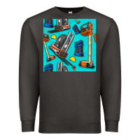 Smoke construction vehicles Premium Sweatshirt - BundleAndBundleShop