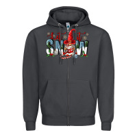 Smoke let it snow Zipper Hoodie - FaDigitalArtStudio