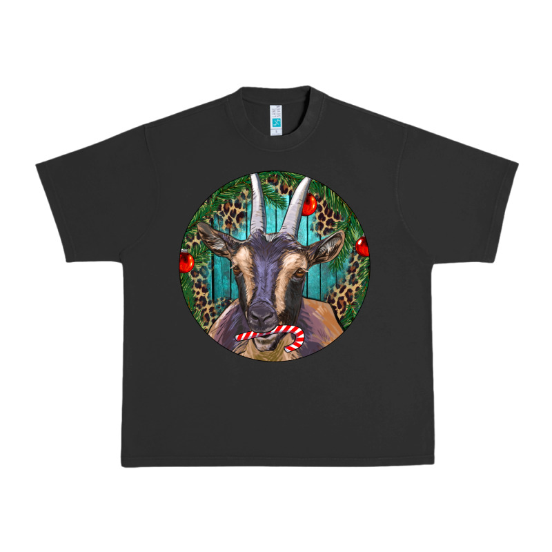 Dark Goat Christmas Urban Heavy Tee by RanaPortraitStore | Teevron