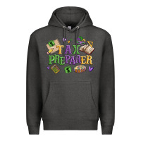 Charcoal Heather tax preparer Premium Hoodie - MaliasSmallBusiness