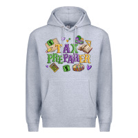 Heather Grey tax preparer Premium Hoodie - MaliasSmallBusiness