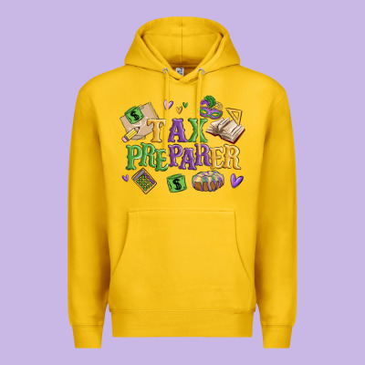 Tax Preparer Premium Hoodie Designed By Maliassmallbusiness