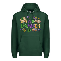 Sports Green tax preparer Premium Hoodie - MaliasSmallBusiness